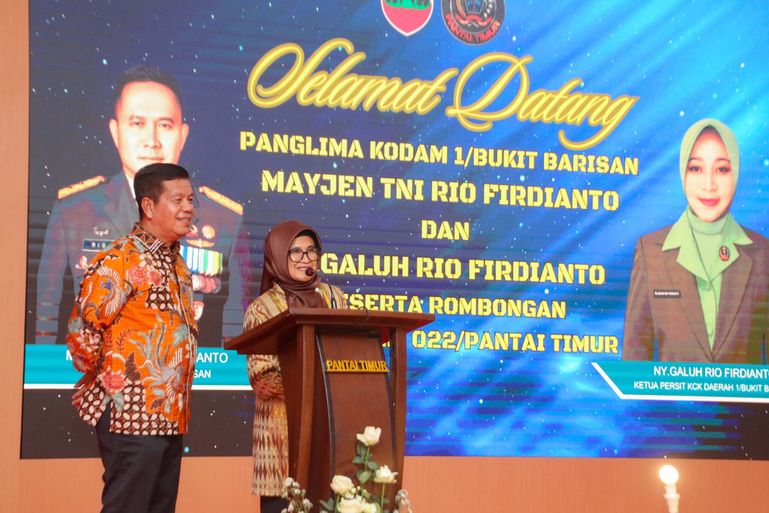 Wali Kota Pematangsiantar Hadiri Acara Makan Malam dan Ramah-tamah Dengan Pangdam I/BB Mayjen TNI Rio Ferdianto 