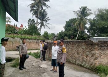 Bhabinkamtibmas Polsek Siantar Marihat patrol Lokasi Anak Sekolah Bolos