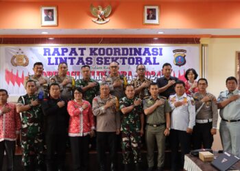 Polres Pematangsiantar Laksanakan Rakor Bersama Instansi Terkait Kesiapan Ops Lilin Toba 2024