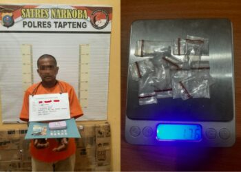 Sat Narkoba Polres Tapteng Gerebek Sarang Narkoba di Rawang Kota Sibolga