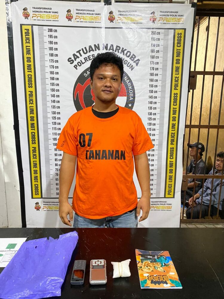 Polres Simalungun Ringkus Warga Asal Siantar Pemilik 83,52 Gram Sabu