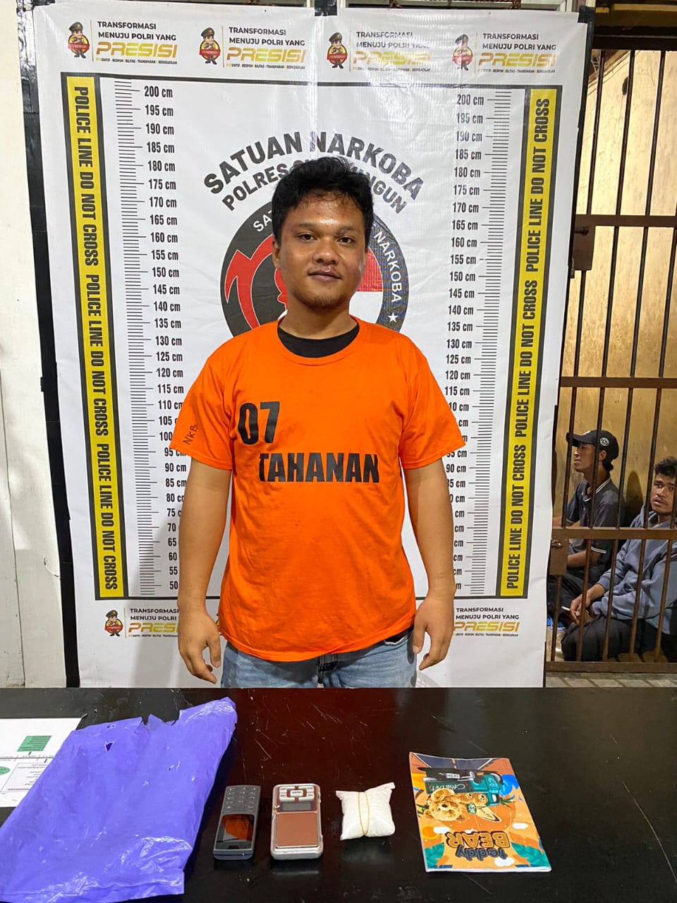 Polres Simalungun Ringkus Warga Asal Siantar Pemilik 83,52 Gram Sabu