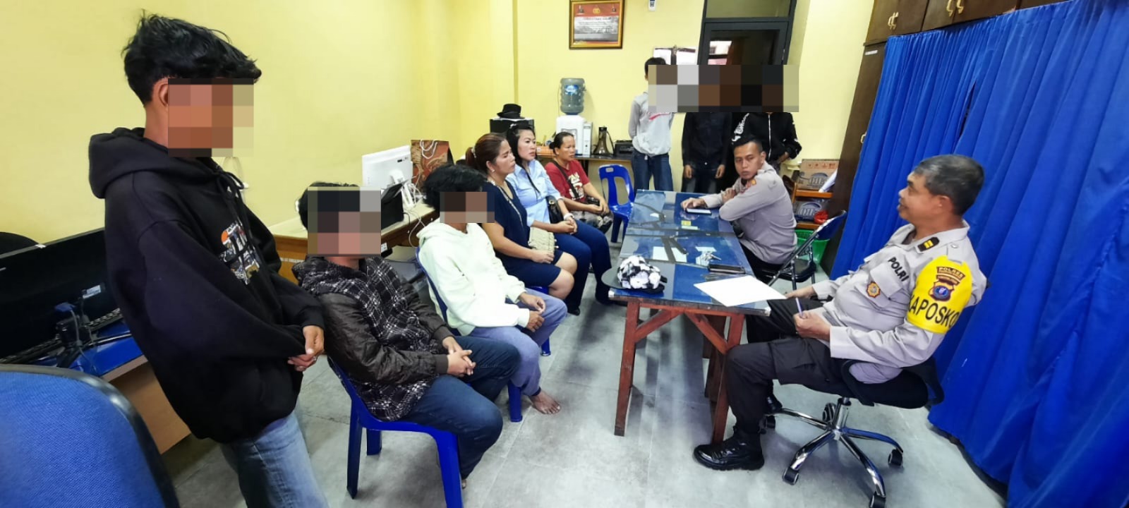 Polres Pematangsiantar Amankan 6 Orang Terjaring KRYD Polres Pematangsiantar Amankan 6 Orang Terjaring KRYD