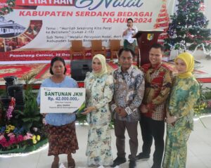 Ribuan Umat Kristiani Merayakan Natal Oikumene Kabupaten Sergai dengan Sukacita