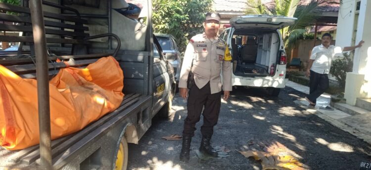 Penemuan Mayat di Perumahan Karina Green Hill, Polres Pematangsiantar Lakukan Olah TKP