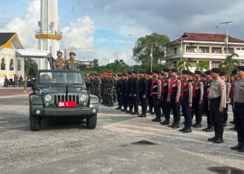 Sumatera Utara Gelar Apel Pasukan Jelang Natal dan Tahun Baru 2025, Brimob Polda Sumut Siap Amankan Kondusivitas