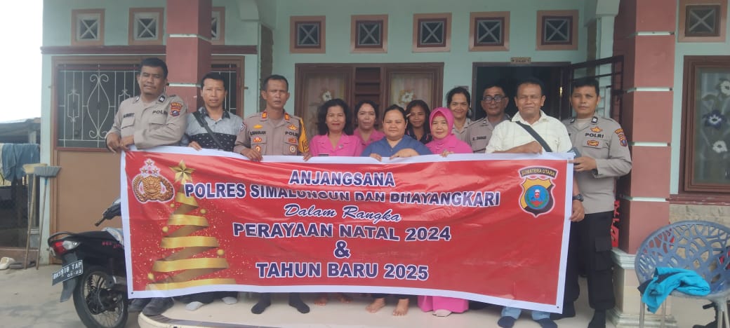 Polres Simalungun Berbagi Sukacita Natal dan Tahun Baru di Panti Asuhan Harapan Jaya Polres Simalungun Berbagi Sukacita Natal dan Tahun Baru di Panti Asuhan Harapan Jaya