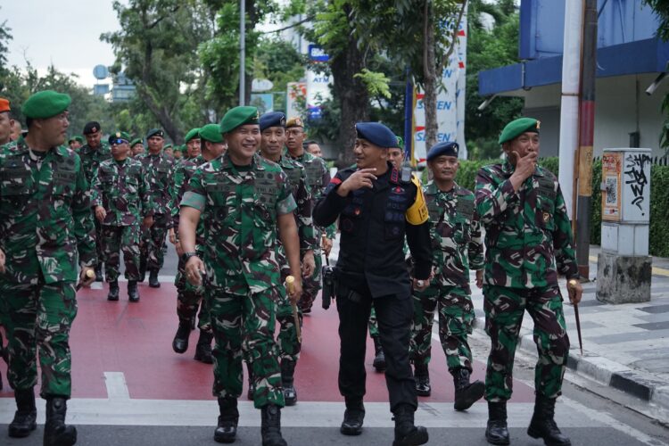 Dansat Brimob Polda Sumut Berpartisipasi dalam Pleton Beranting Yudha Wastu Pramuka Jaya dan Upacara Hari Juang Infanteri ke-76