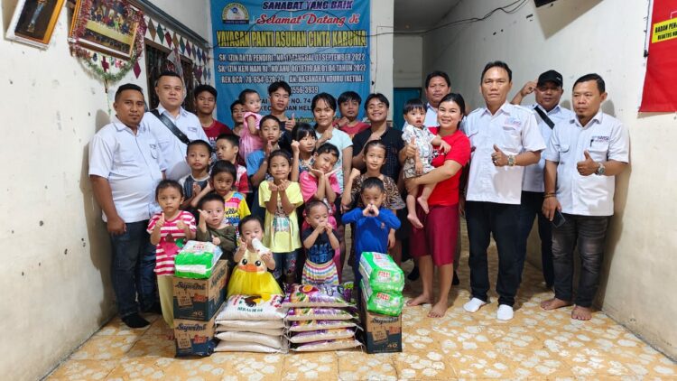SMSI Medan Berbagi Kasih Natal ke Anak-anak Panti Asuhan