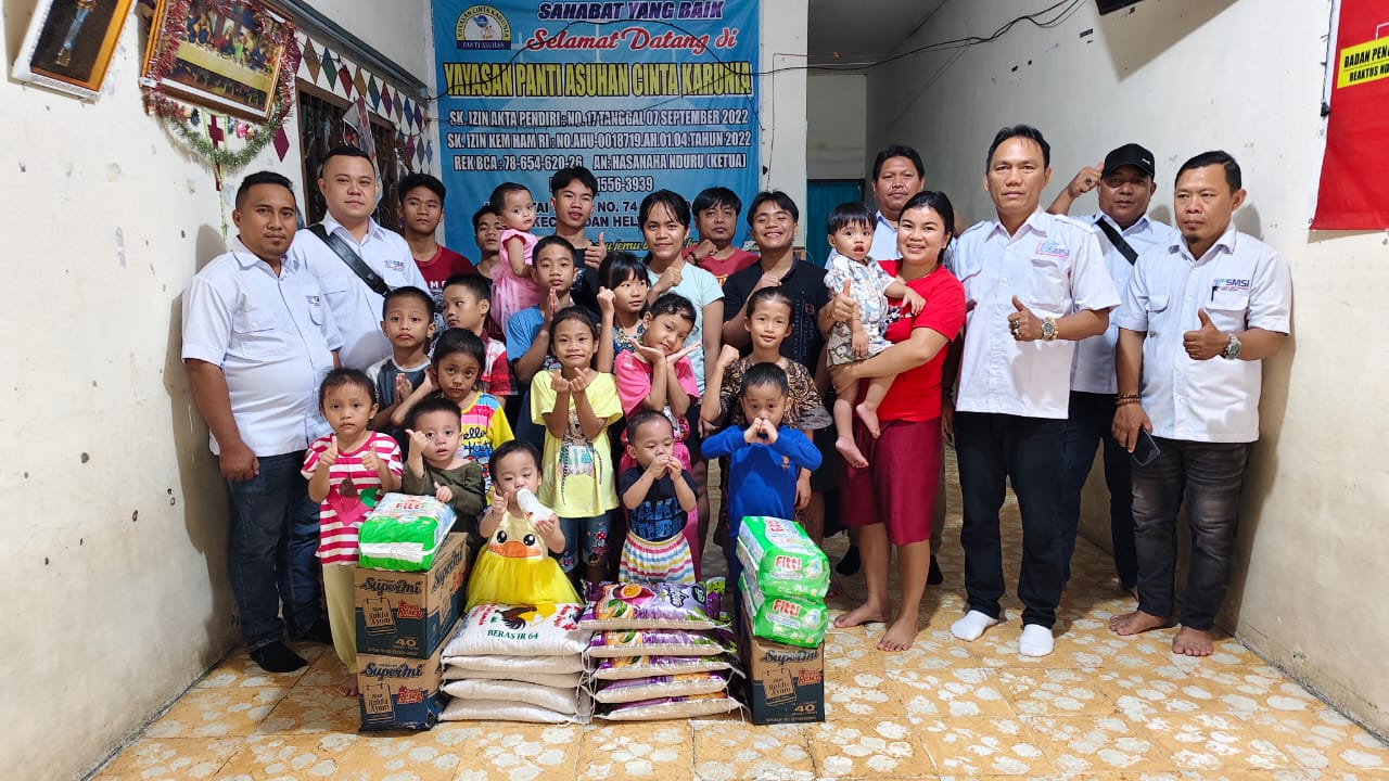 SMSI Medan Berbagi Kasih Natal ke Anak-anak Panti Asuhan