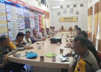 Kapolres Simalungun Ikuti Rakor Lintas Sektoral Operasi Lilin Toba 2024 Secara Virtual