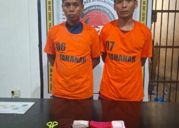 Polsek Tanah Jawa Ringkus Dua Pengedar Narkoba dengan Barang Bukti 2 Gram Sabu