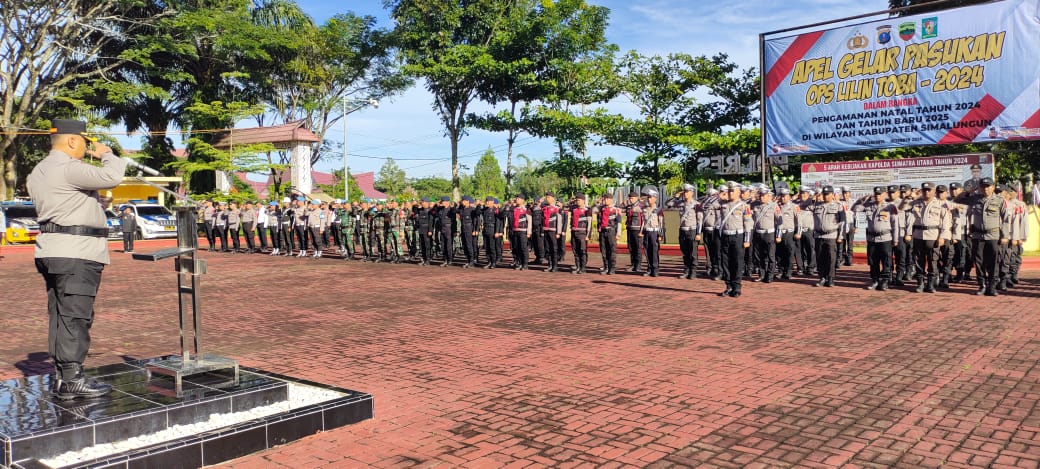 Ops Lilin Toba 2024, Polres Simalungun Siap Amankan Natal dan Tahun Baru 2025 Ops Lilin Toba 2024, Polres Simalungun Siap Amankan Natal dan Tahun Baru 2025
