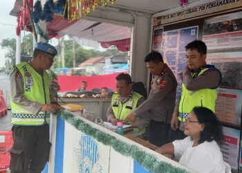 Ops Lilin Toba 2024, Kasub Satgas Propam Cek Kesiapan Personil Pos Pam dan Pos Yan