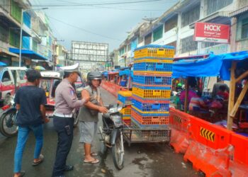 Selama Ops Lilin Toba 2024, Sat Lantas Polres Pematangsiantar Terjunkan Tim Urai Kemacetan