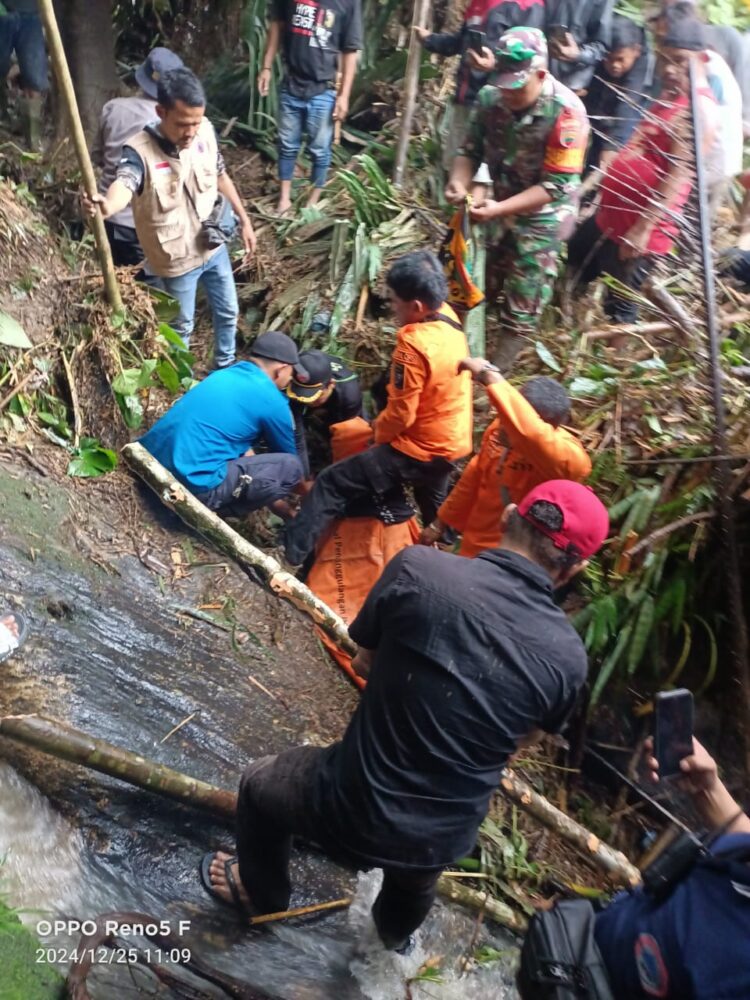 Sungai Bah Sombu Meluap, Dua Orang Warga di Simalungun Tewas Terseret Arus