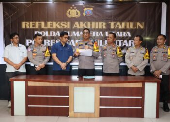 Refleksi Akhir Tahun, Kapolres Taput Papar Situasi Kamtibmas Dan Penuntasan Kasus Selama Bulan Januari s/d Desember 2024