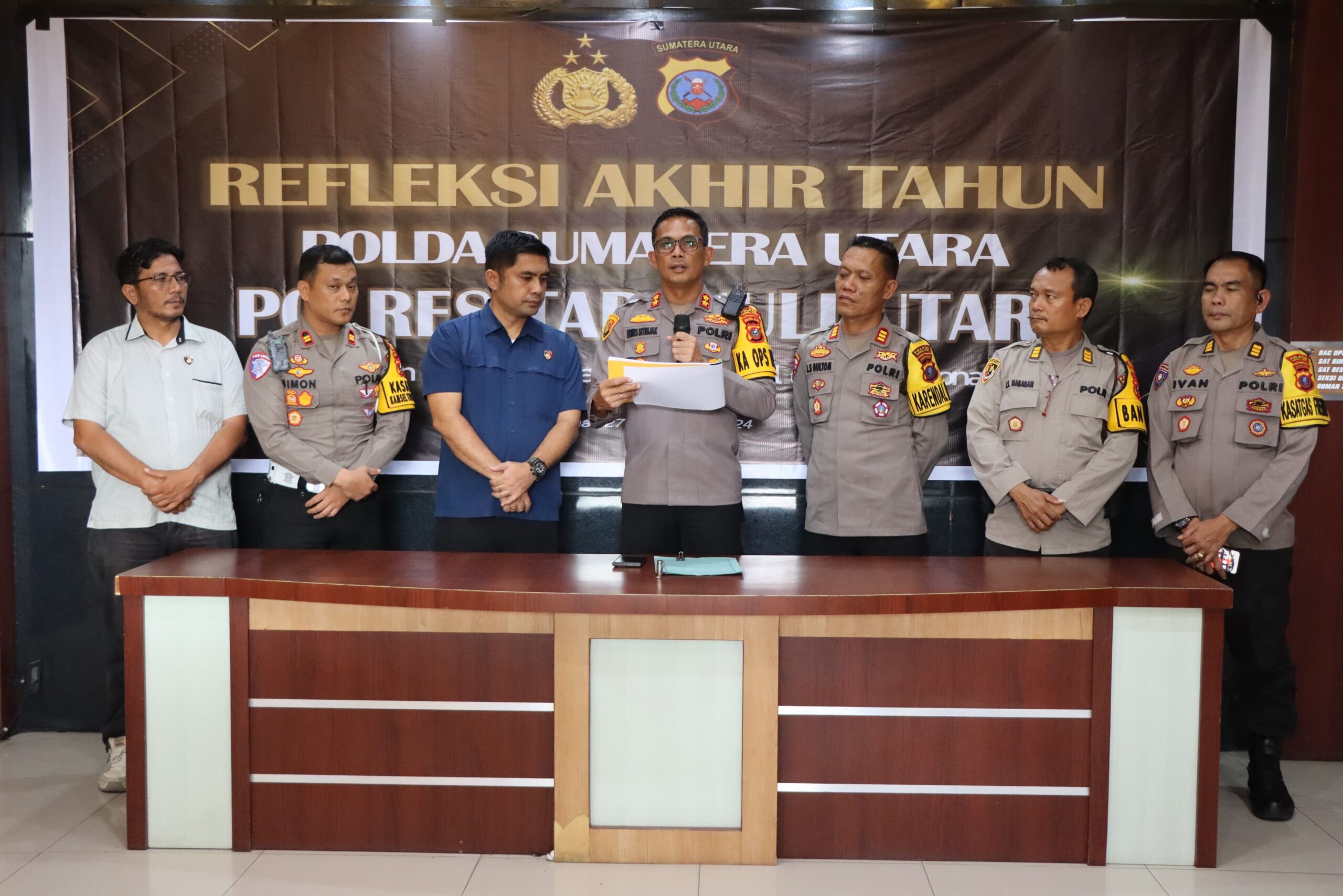 Refleksi Akhir Tahun, Kapolres Taput Papar Situasi Kamtibmas Dan Penuntasan Kasus Selama Bulan Januari s/d Desember 2024 Refleksi Akhir Tahun, Kapolres Taput Papar Situasi Kamtibmas Dan Penuntasan Kasus Selama Bulan Januari s/d Desember 2024