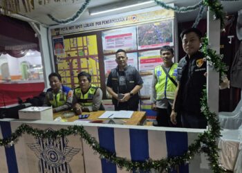 Tim Pamatwil Kecamatan Siantar Barat dan Siantar Selatan Tinjau Pos Pam III, IV dan V