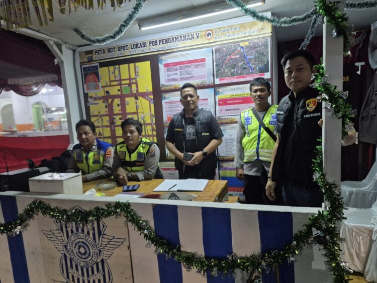Tim Pamatwil Kecamatan Siantar Barat dan Siantar Selatan Tinjau Pos Pam III, IV dan V