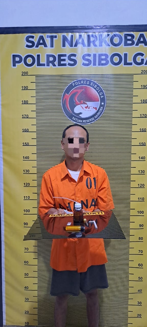 Tim Opsnal Resnarkoba Polres Sibolga Kembali Ringkus PAL Residivis Narkoba