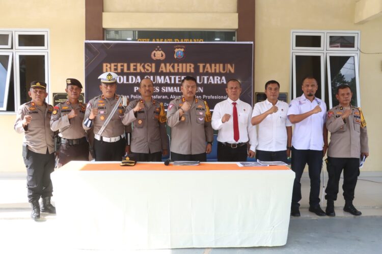 Polres Simalungun Gelar Refleksi Akhir Tahun, Tindak Pidana Narkoba Meningkat dan Kamtibmas Terjaga