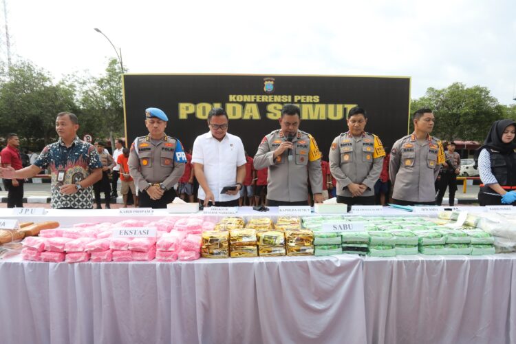 Tahun 2024, Polda Sumut Berhasil Selamatkan 10,7 Juta Jiwa dari Ancaman Narkoba