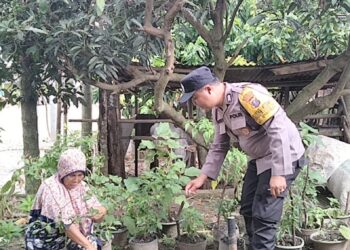 Bhabinkamtibmas Polsek Siantar Marihat Sambangi Warga Binaan, Dukung Ketahanan Pangan