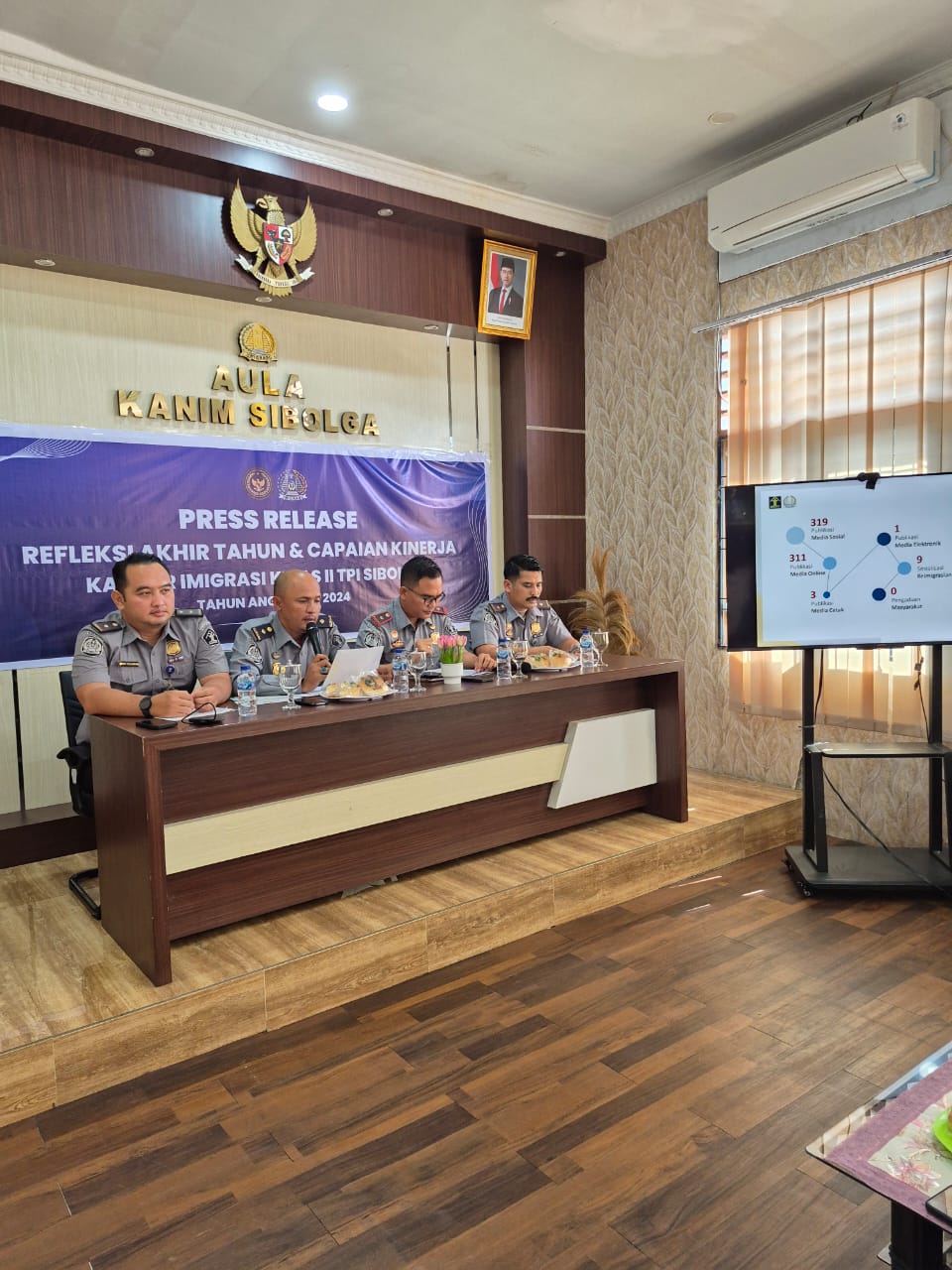 Selama Tahun 2024 Imigrasi Sibolga Terbitkan 18,111 Paspor
