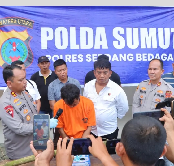 Pelaku Pembunuhan Siswi SMP di Sergai Ditangkap, Korban Diperkosa dan Dicekik