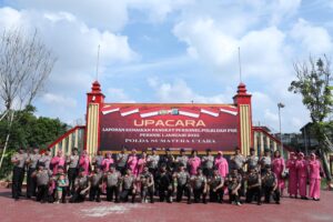 79 Personel Brimob Polda Sumut Terima Kenaikan Pangkat, Upacara Dipimpin Langsung Kapolda Sumut