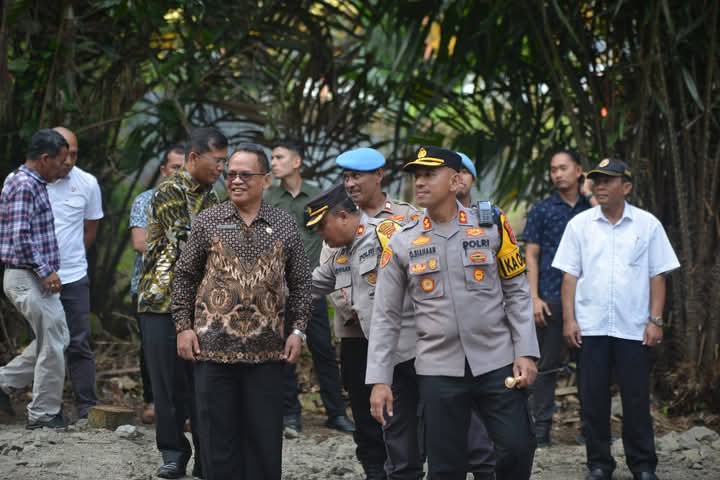 Sekda Jalan Berutu Hadiri Kunker Ketua Bhayangkari Daerah Sumatera Di Kabupaten Pakpak Bharat