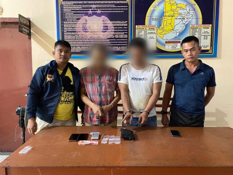 Dua Pengedar Sabu Diringkus Polsek Bosar Maligas, Shabu 7,15 Gram Disita