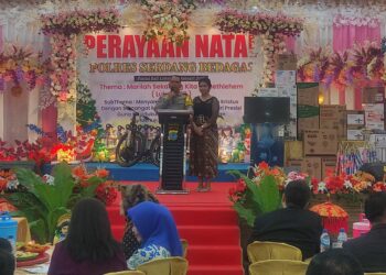 Polres Serdang Bedagai Rayakan Natal 2025 dengan Penuh Sukacita
