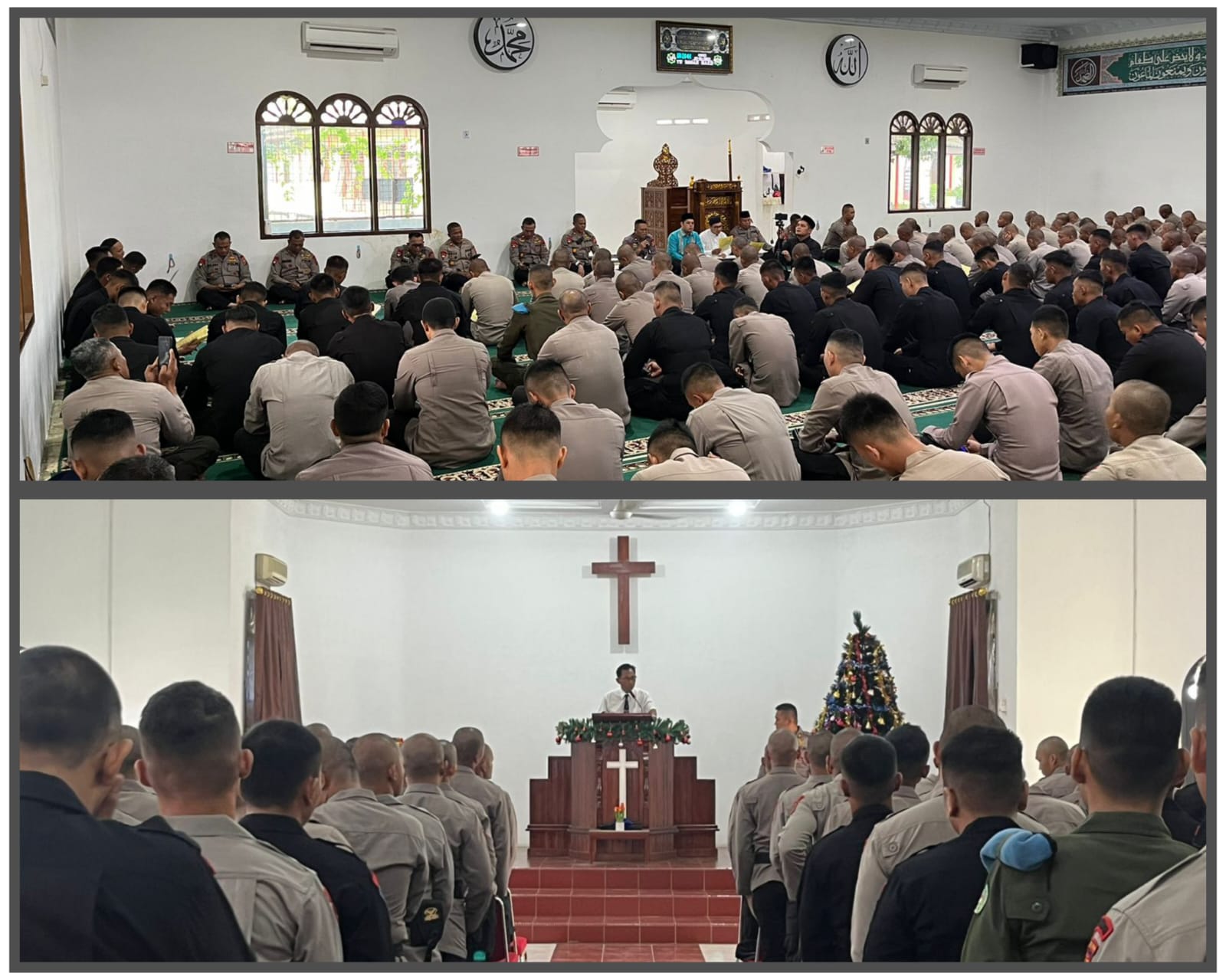Dansat Brimob Polda Sumut Ajak Personel Konsisten Melaksanakan Binrohtal Sebagai Wujud Pengabdian Kepada Masyarakat dan Tuhan Yang Maha Esa Dansat Brimob Polda Sumut Ajak Personel Konsisten Melaksanakan Binrohtal Sebagai Wujud Pengabdian Kepada Masyarakat dan Tuhan Yang Maha Esa