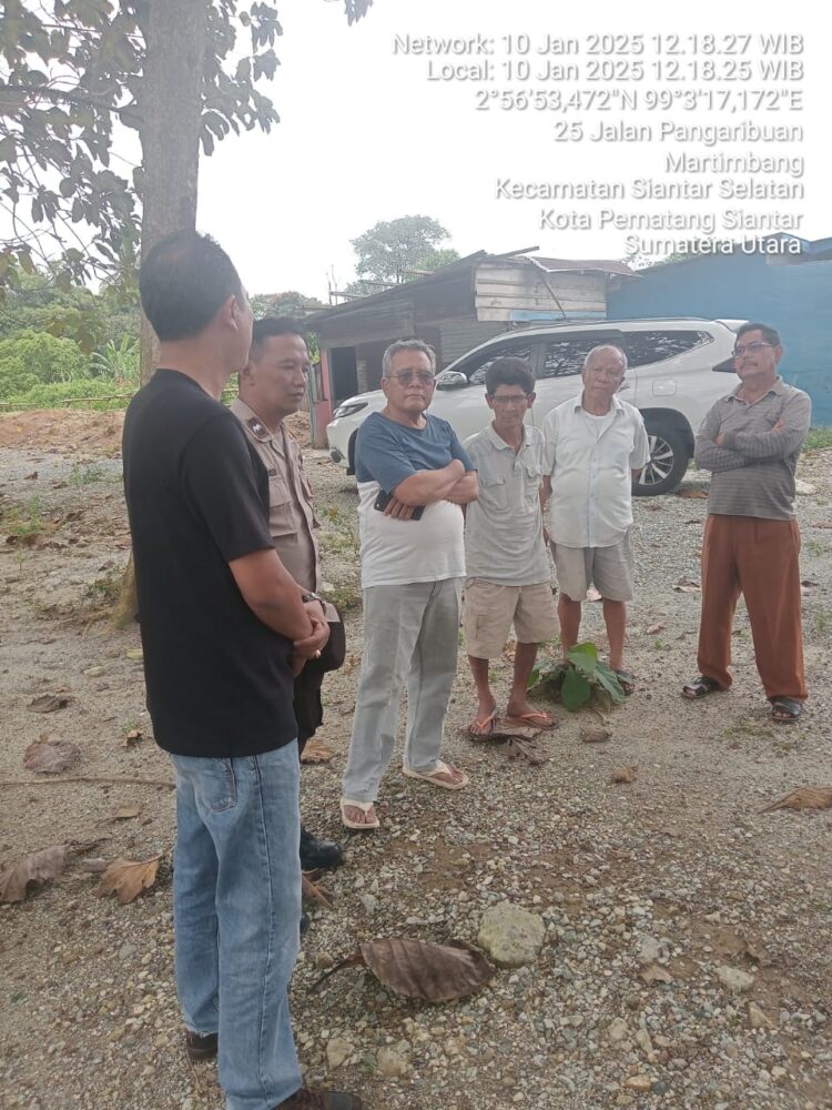Bhabinkamtibmas Polsek Siantar Selatan Berhasil Selesaikan Masalah Warga Binaan dengan Problem Solving