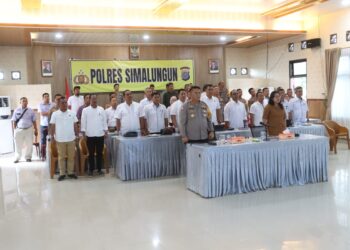 Kapolres Simalungun Ikuti Rakor Ketahanan Pangan untuk Program Penanaman Jagung 1 Juta Hektar
