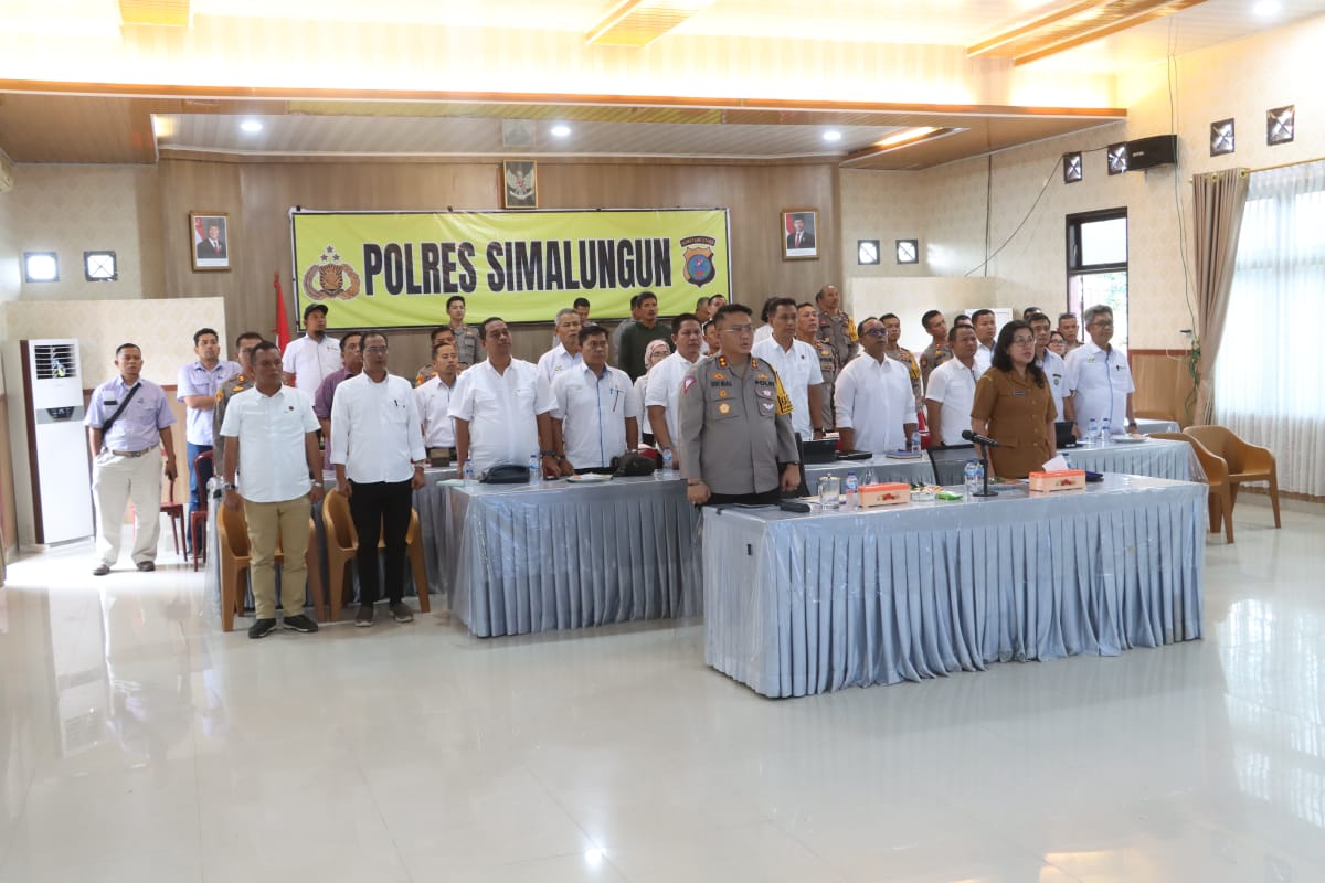 Kapolres Simalungun Ikuti Rakor Ketahanan Pangan untuk Program Penanaman Jagung 1 Juta Hektar Kapolres Simalungun Ikuti Rakor Ketahanan Pangan untuk Program Penanaman Jagung 1 Juta Hektar