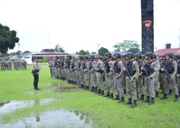 129 Personel Ikuti Pembukaan Pembinaan Kemampuan Brimob Bintara dan Tamtama Remaja Polda Sumut TA 2025