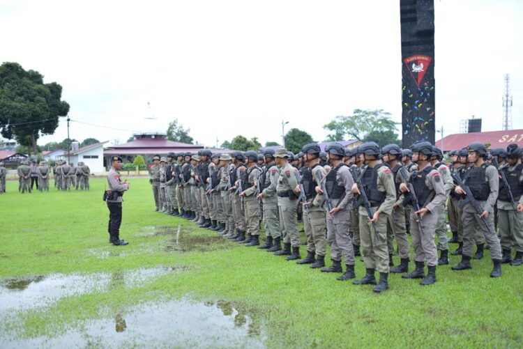 129 Personel Ikuti Pembukaan Pembinaan Kemampuan Brimob Bintara dan Tamtama Remaja Polda Sumut TA 2025