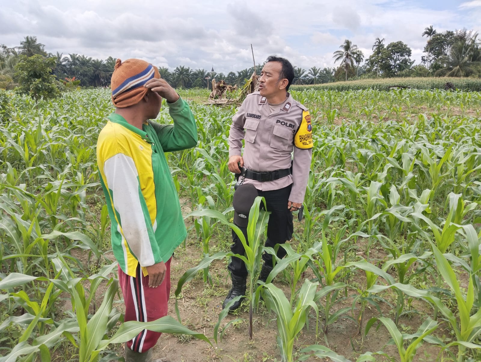 Dukung Ketahanan Pangan, Bhabinkamtibmas Polsek Siantar Martoba Sambangi Warga Binaan Dukung Ketahanan Pangan, Bhabinkamtibmas Polsek Siantar Martoba Sambangi Warga Binaan