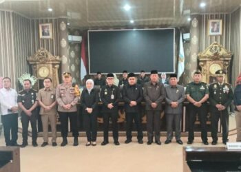 DPRD Way Kanan Gelar Paripurna Perdana Tahun 2025, Penetapan Pasangan Calon Bupati dan Wakil Bupati Terpilih