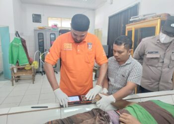 Inafis Polres Simalungun Identifikasi Pria Asal Sianțar Yang Ditemukan Meninggal di Nagori Sejahtera