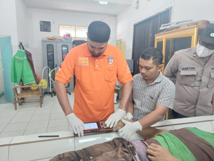 Inafis Polres Simalungun Identifikasi Pria Asal Sianțar Yang Ditemukan Meninggal di Nagori Sejahtera