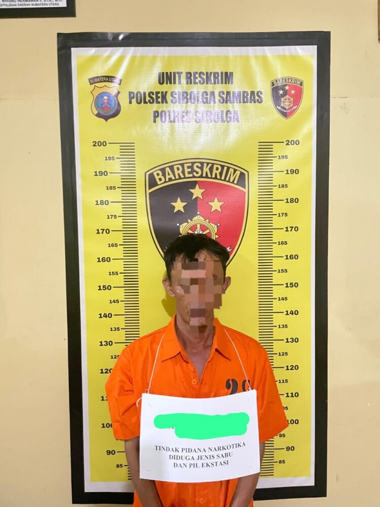 Polsek Sibolga Sambas Ungkap Kasus Peredaran Narkotika Jenis Sabu Dan Pil Ekstasi