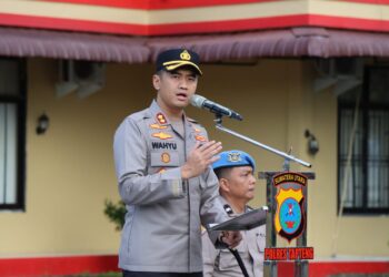 Apel Perdana, AKBP Wahyu: Lakukan Tugas Disiplin Dan Tanggung Jawab