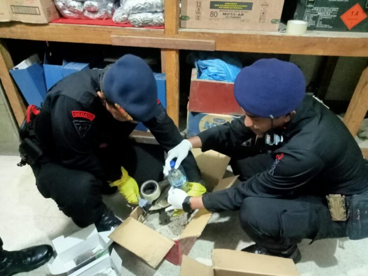 Personel Jibom Polda Sumut Cek Bom dan Persiapkan Lokasi Disposal di Kutalimbaru