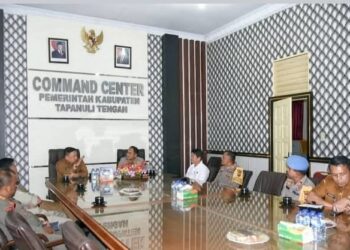 Jalin Sinergitas, Kapolres Tapteng AKBP Wahyu Endrajaya Silaturahmi Dengan Pemkab Tapteng
