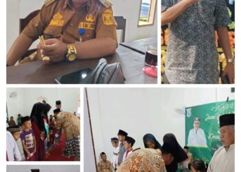 Patut Dicontoh, Camat Bumi Agung Adakan Kegiatan Rutin Bulanan Khotmil Qur'an Dan Santuni Anak Yatim