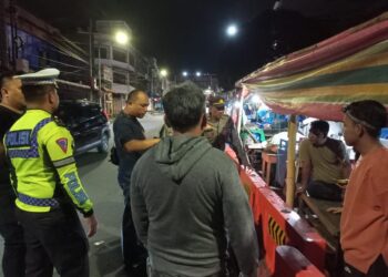 Antisipasi Pencurian, Polres Pematangsiantar Giat Gelar KRYD Diseputaran Pasar Horas 